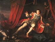 William Hogarth David Garrick as Richard III oil painting artist